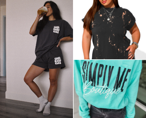 Tees, Clothes, & Boutiques to Peep cover photo collage