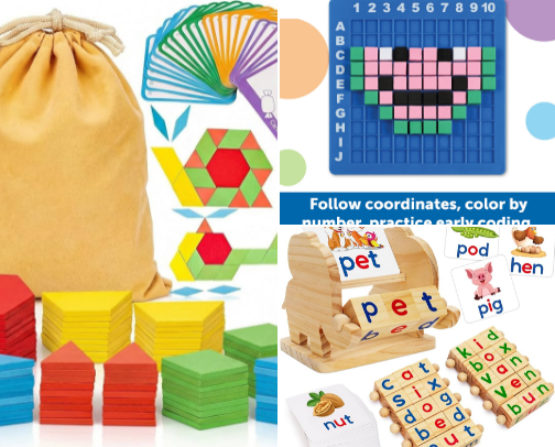 Homeschool Morning Bucket Picks 🧩 cover photo collage