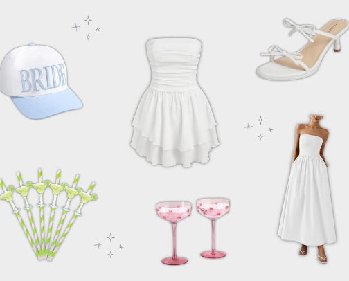 everything you need to plan an amazing bachelorette party! cover photo collage