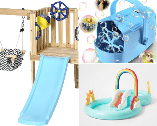 Outdoor toddler living cover photo collage