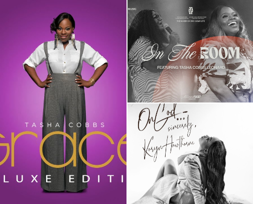 Best Gospel go-to songs cover photo collage