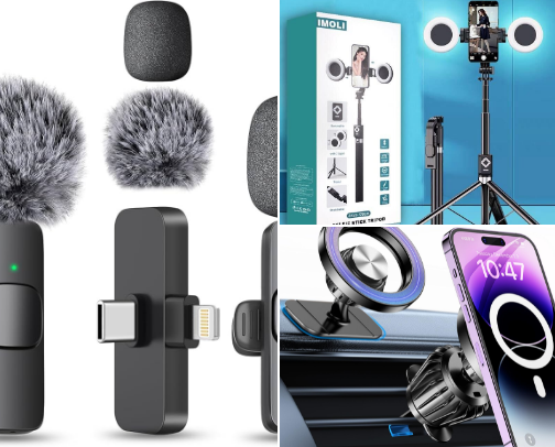 Items you need to become a full time content creator cover photo collage