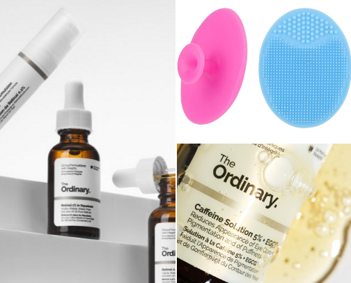 My favorite skin care at 42 cover photo collage