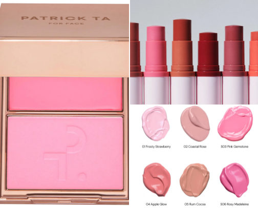 my GO-TO blushes! cover photo collage