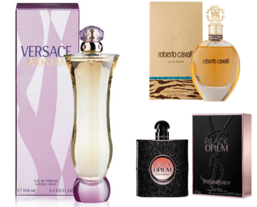 Perfumes for Women cover photo collage