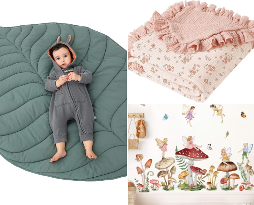 Baby girl must haves 🌸 cover photo collage