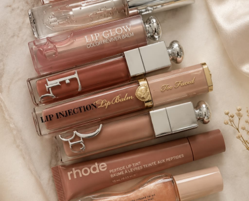💋 LIP GLOSSES I’M OBSESSED WITH cover photo collage