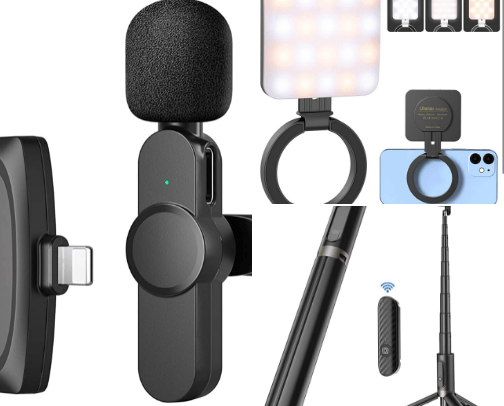AFFORDABLE must haves for content creators 📸⚡️🫶🏽 cover photo collage