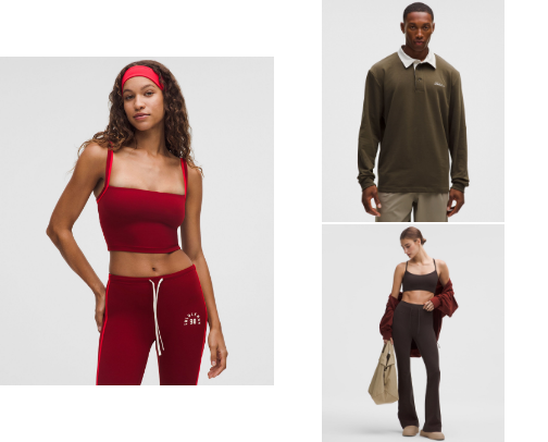 Lululemon recs cover photo collage