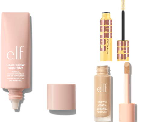 My favorite beauty recs as a makeup ✨minimalist ✨ cover photo collage