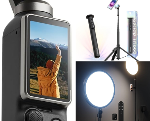 Content Creator Gear cover photo collage