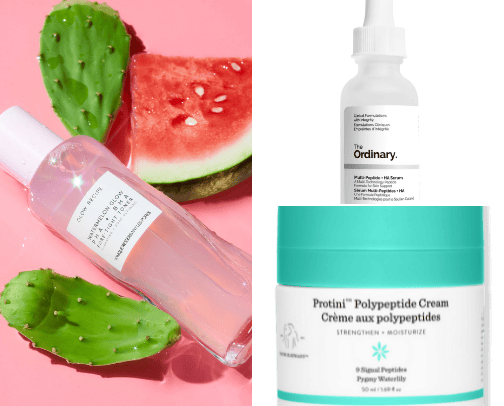 Skin care products 🧏🏻‍♀️ cover photo collage