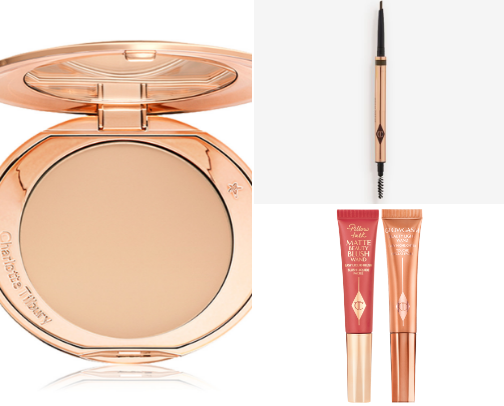 Charlotte Tilbury favorites cover photo collage