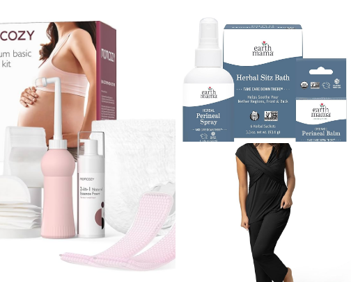 gift guide for new moms that aren't just diapers cover photo collage