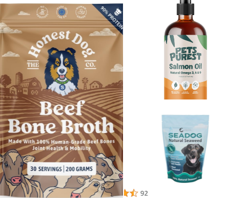 dog purchases cover photo collage