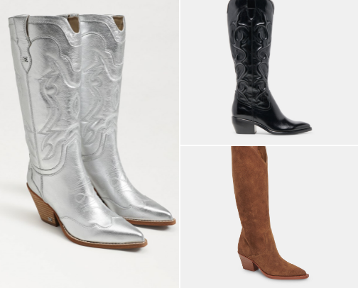 Boot Scootin’ Beauties: Wide-Calf Styles That Fit cover photo collage