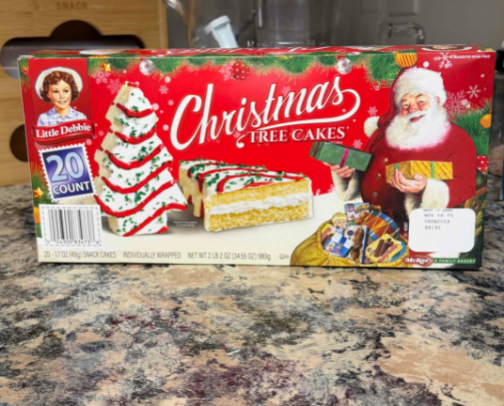 My favorite - Little Debbie Christmas Tree Cakes cover photo collage
