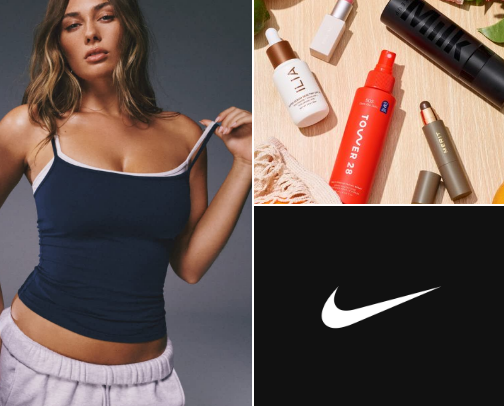 where I shop 🛍️ cover photo collage