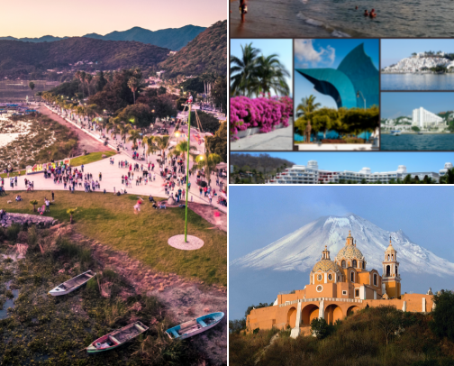 Places that I have traveled to in Mexico cover photo collage