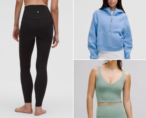 My Closet Staples From Lululemon cover photo collage