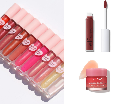 Lip Gloss / Lip Oils / Lip Balm cover photo collage