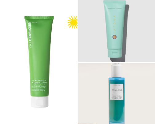 Skincare for Oily Skin 🫧 cover photo collage