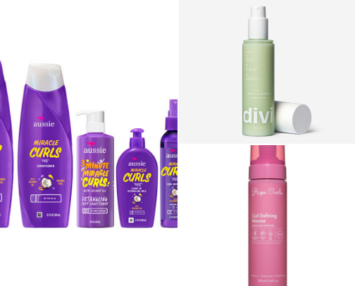 best products for healthy curls- cover photo collage
