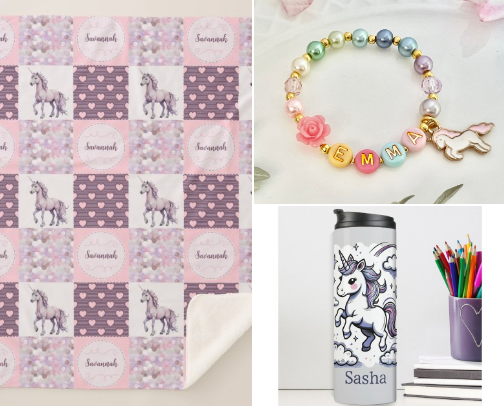 Obsessed with Unicorns!! (Gift Ideas & Cool Stuff) cover photo collage