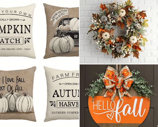 8 Fall Home Décor for a Sothern Home cover photo collage