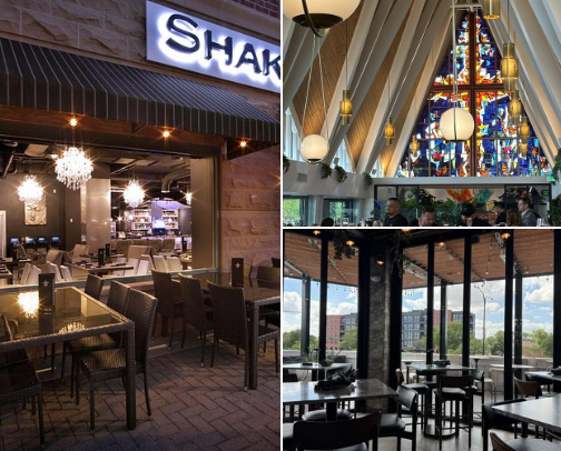 Chicago suburbs restaurants cover photo collage
