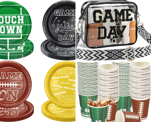Football Gameday Essentials cover photo collage