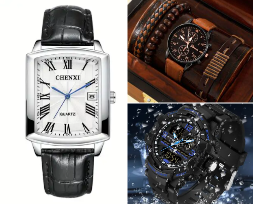 Stylish Men’s Accessories – Cool, Clean & Giftable cover photo collage