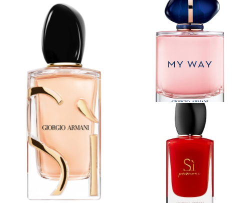 Perfume can make you have a timeless characteristic. cover photo collage