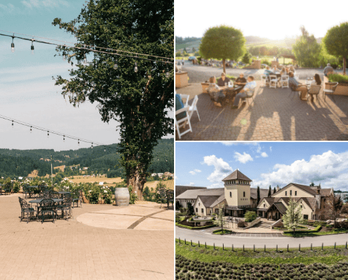 Eugene, OR Wineries cover photo collage