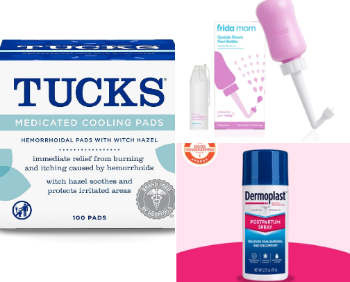 Postpartum Essentials cover photo collage