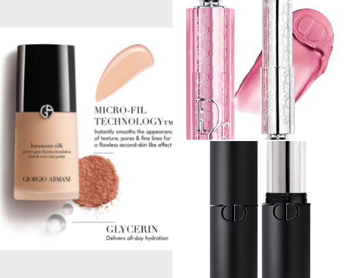 Makeup cover photo collage
