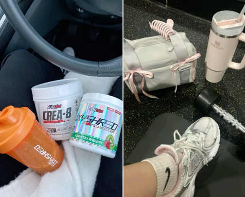 The Iconic Gym Girly Starter Pack cover photo collage