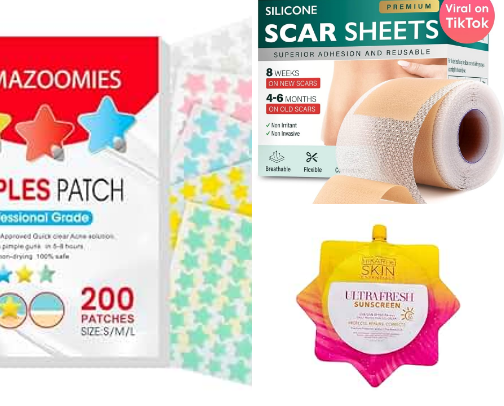 Skin Care cover photo collage