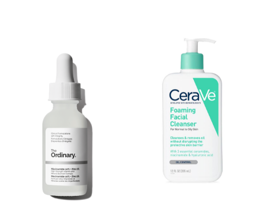 What you will find in my cluttered bathroom skincare basket cover photo collage