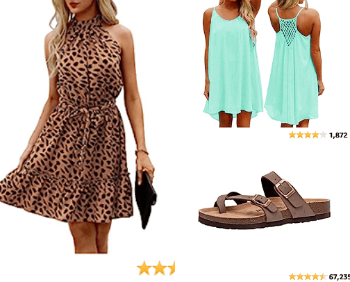 Fashion finds cover photo collage