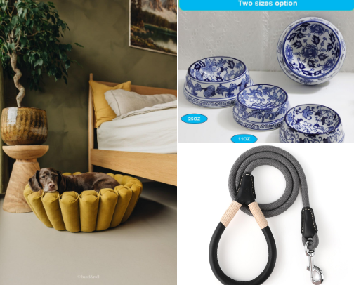 Spoiled Pups cover photo collage