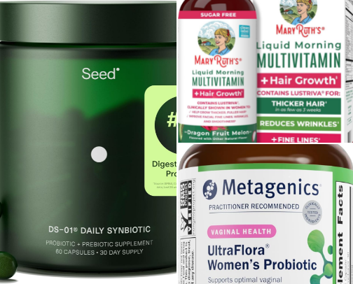 Favorite Vitamins and Supplements cover photo collage