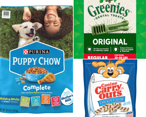 Best dog food / treats for picky dogs / puppys cover photo collage