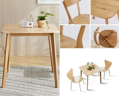 Kitchen + Dining Essentials for Small Spaces cover photo collage