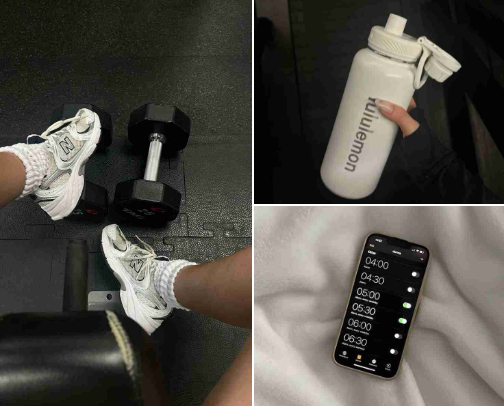 Everything you need for the gym cover photo collage