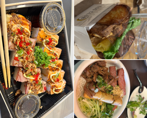 Top Rated meals I’ve had this month cover photo collage