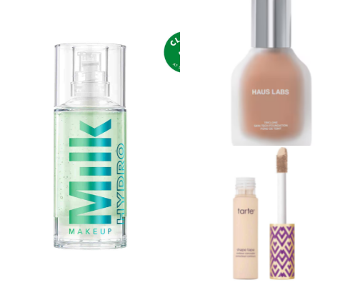 My everyday Makeup Products! cover photo collage