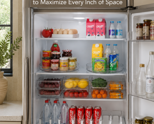Clever Fridge Organizers to Maximize Every Inch of Space 🍎 cover photo collage