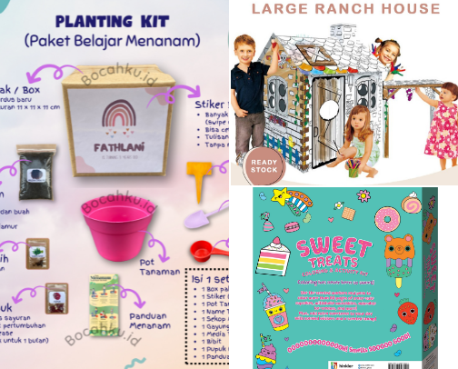 Screen Free Activities cover photo collage