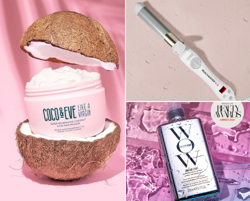 go-to hair products for health and styling cover photo collage